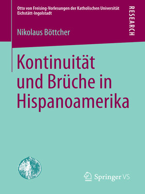 cover image of Kontinuität und Brüche in Hispanoamerika